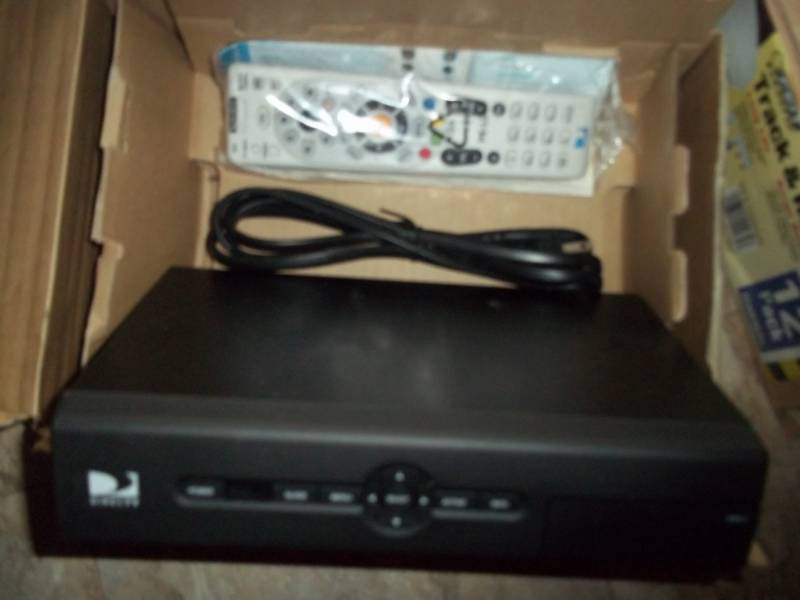 Direct TV Receiver with remote in box