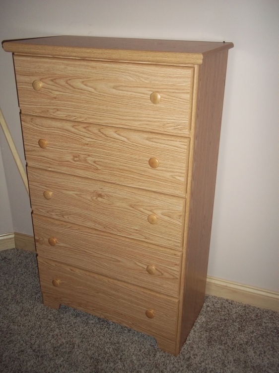 Lang 5 Drawer Dresser 33 x 16 12 x 43