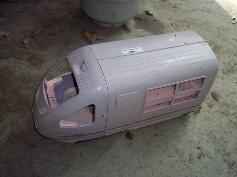 Barbie motor home