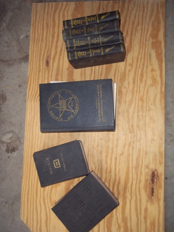 Vintage service books
