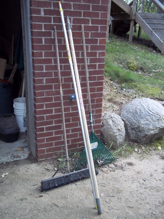 Broom, Rake and Poles