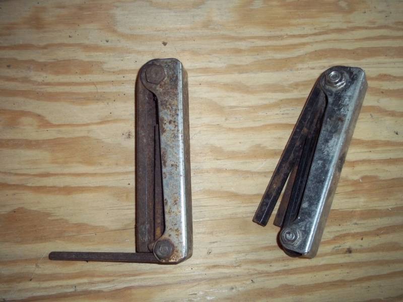2 Allen wrench sets