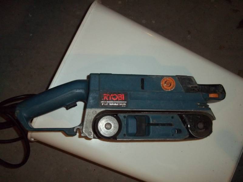 Ryobi belt sander