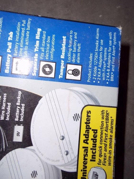 One fire detector