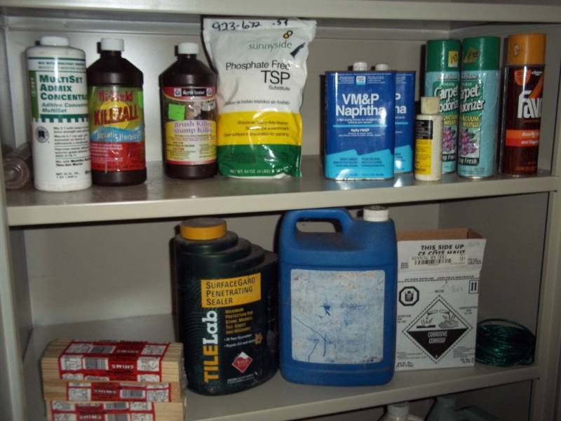 Painting and tile supplies