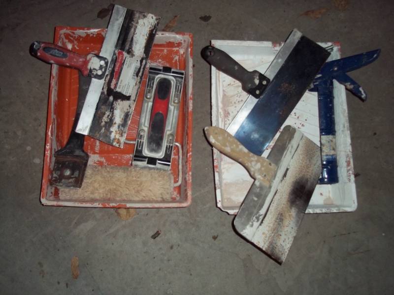 Sheet Rock tools