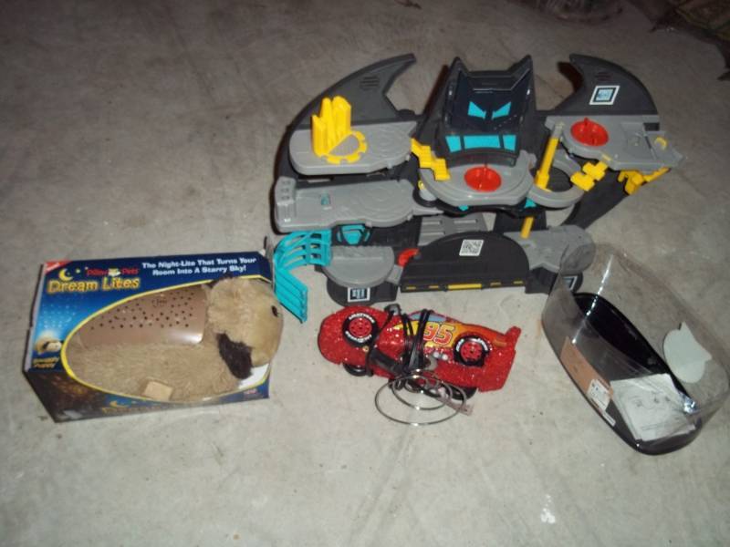 Batman toy with kids night lights