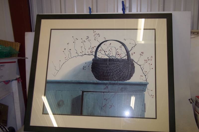 Framed print 30inches X 35 inches