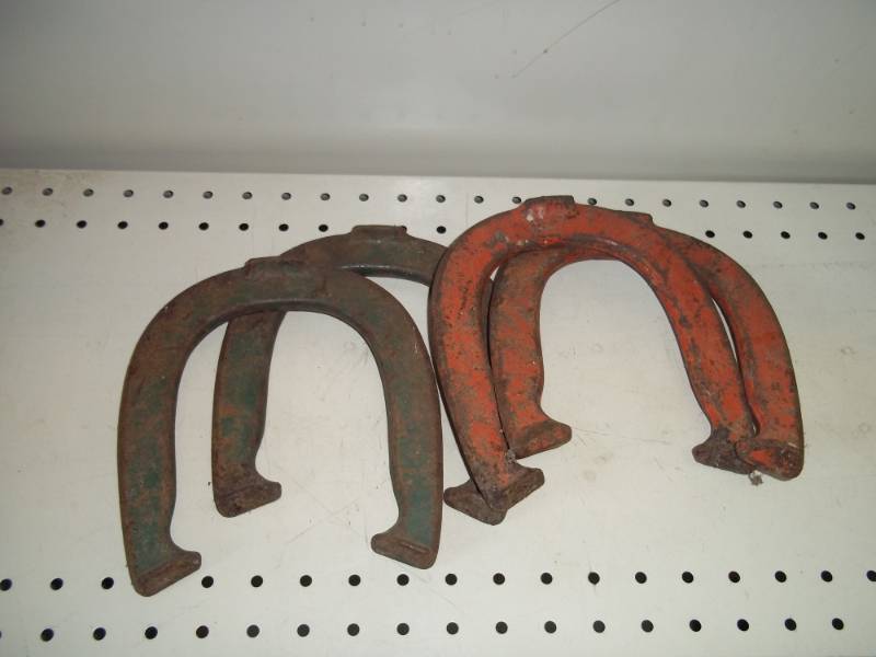 lot 25 image: Set of 4 Horse Shoes
