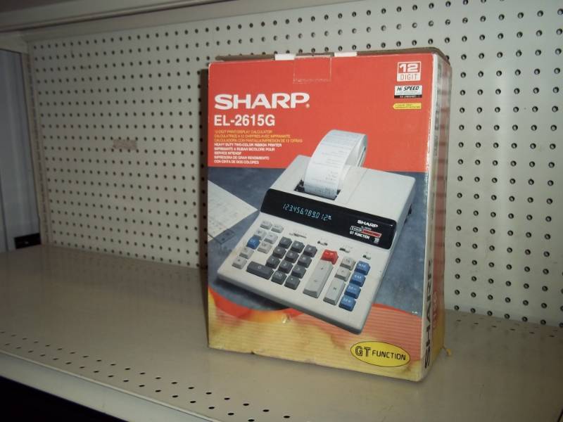 lot 69 image: Sharp Adding Machine