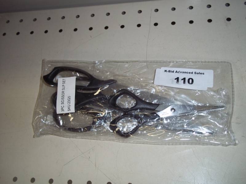lot 110 image: Set of Unopened Scissors