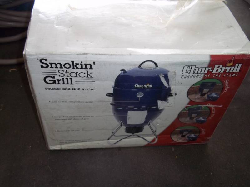 lot 135 image: Char-Boil Smoking Stack Grill   In Box
