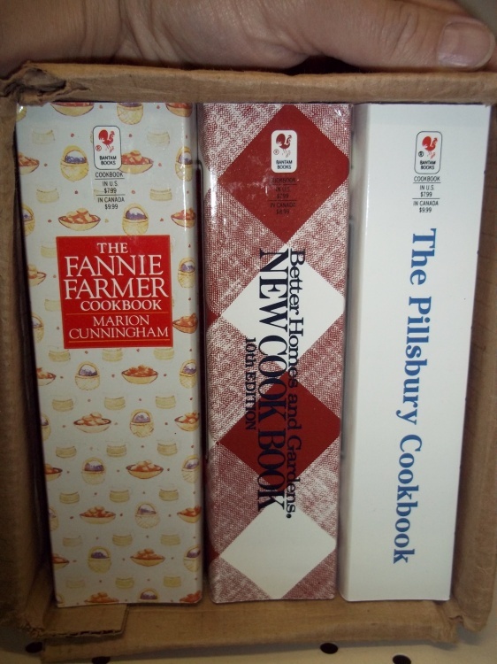 lot 201 image: 3 cookbooks