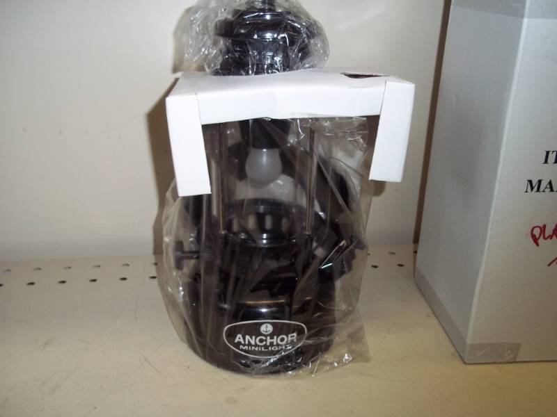 lot 244 image: Plastic mini lantern