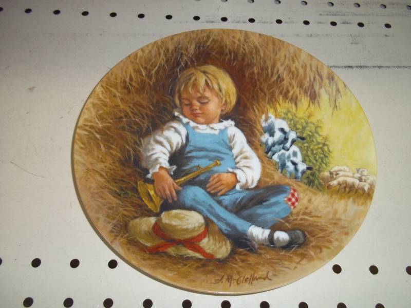 lot 279 image: Collector Plate Little Boy Blue
