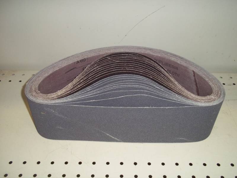 lot 291 image: 4x36 inch belt sandpaper