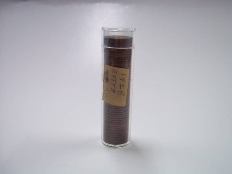 Tube of 1928 Pennies