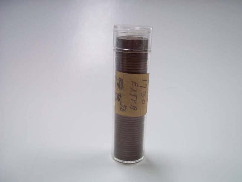 Tube of 1930 Pennies