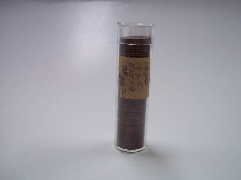 Tube of 1925 Pennies