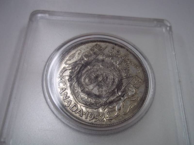 1952 Canadian Half Dollar