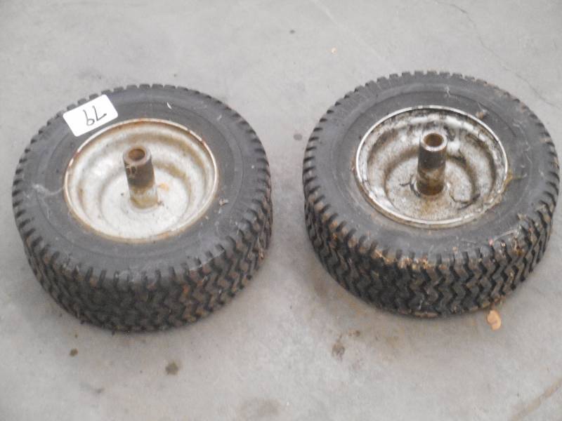 lot 79 image: (2) 1356 Wheels & Tires For A Law...