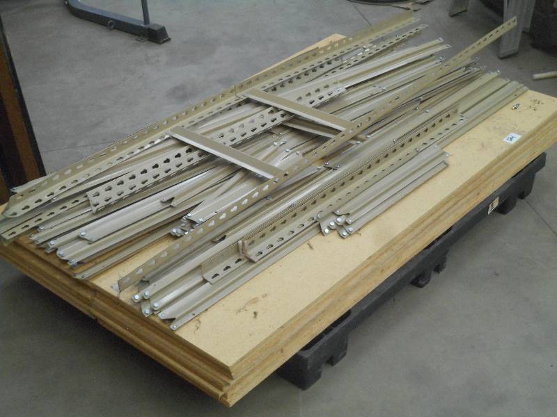 lot 124 image: Lot Of (3) 5x6 Adjustable Steel-F...