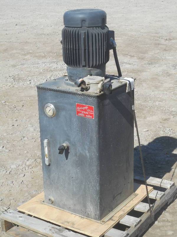 lot 13 image: HydraQuip Hydraulic Unit, Baldor 15...