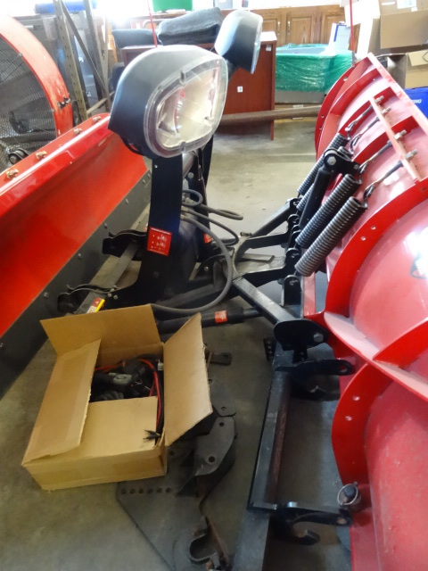 Boss 8 foot snow plow