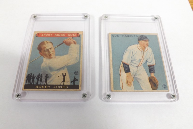 lot 28 image: 2 Vintage 1930s Sport Cards