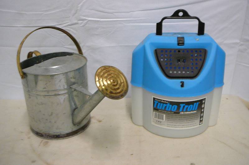 MINNOW BUCKET & WATERING CAN