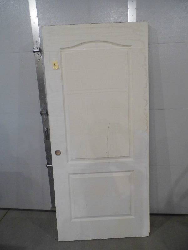 5 White Raised Panel Doors