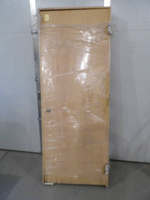 Flat Wood Door w Jamb