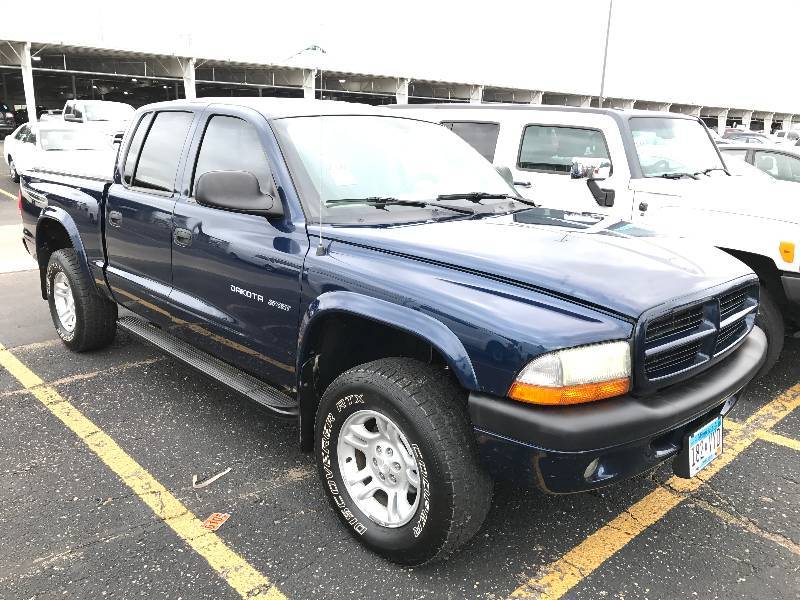 2002 Dodge Dakota 4x4 Crew Cab