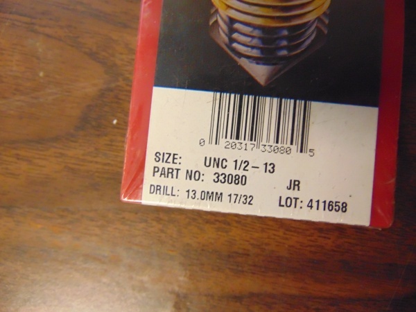 Thread Repair Kit and Tap