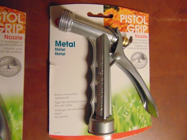 (3) Pistol Grip Garden Hose Nozzles