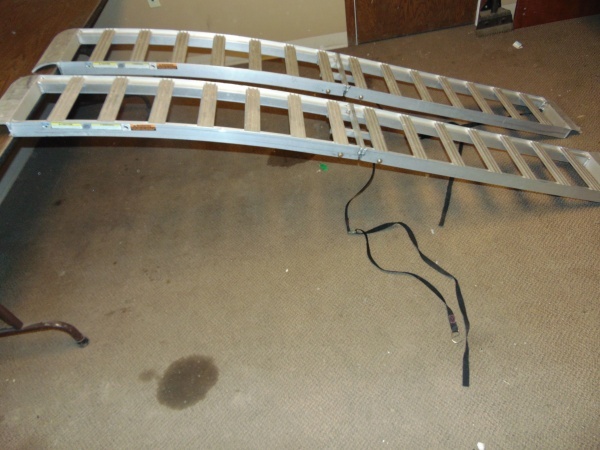 Long Folding Aluminum Ramps