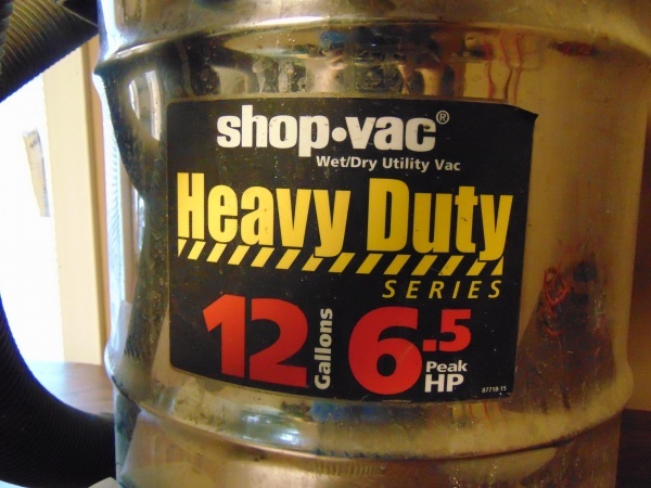 6.5hp Shop Vac