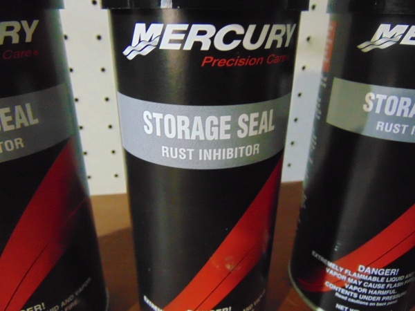 (6) Cans of Mercury Storage Seal Rust Inhibitor