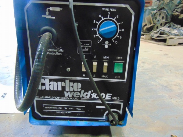 Cold Spring Mn >> Clarke Weld 100E mk2 Wire Feed Welder with Extra Tank | GRC October Consignments | K-BID Cold Spring Mn >> Clarke Weld 100E mk2 Wire Feed Welder with Extra Tank | GRC October Consignments | K-BID