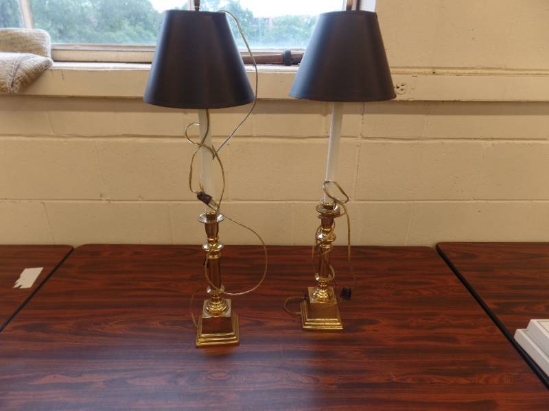 Candlestick Brass Lamps