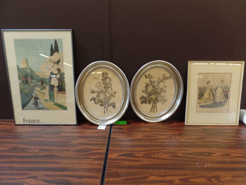 French Themed Art