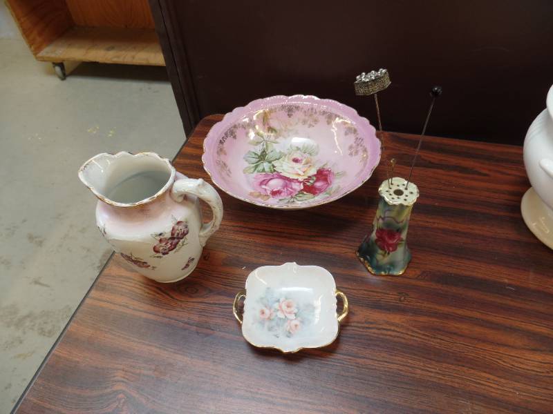 Antique Hand Painted Porcelain