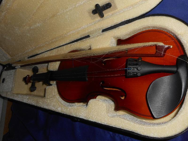 WOODEN VIOLIN