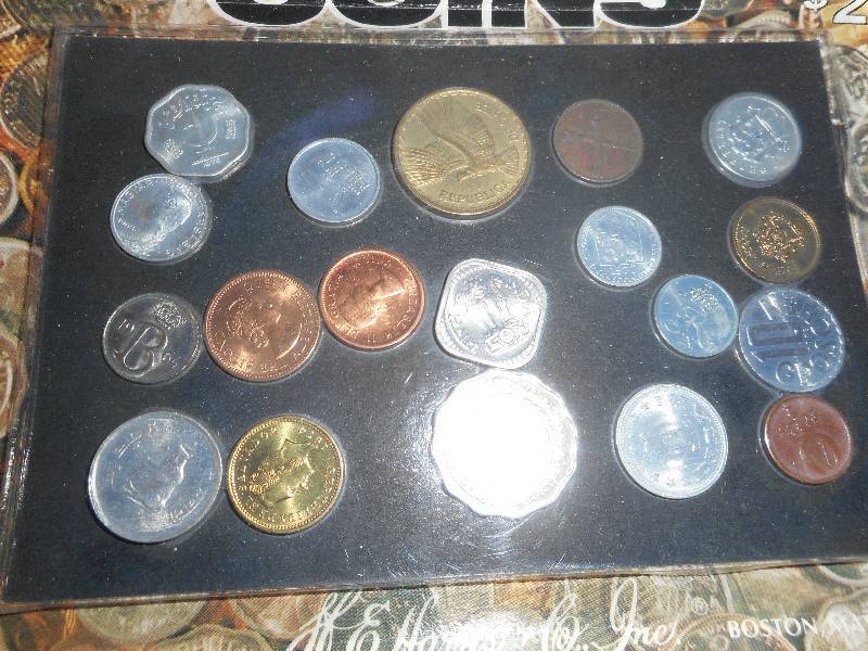20 WORLD WIDE COINS