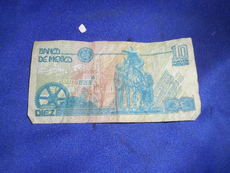 MEXICAN 10 DOLLER BILL