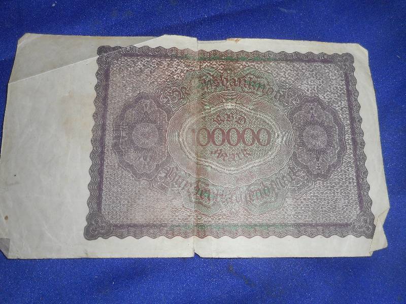 GERMAN 1000,000 DOLLAR BANK NOTE
