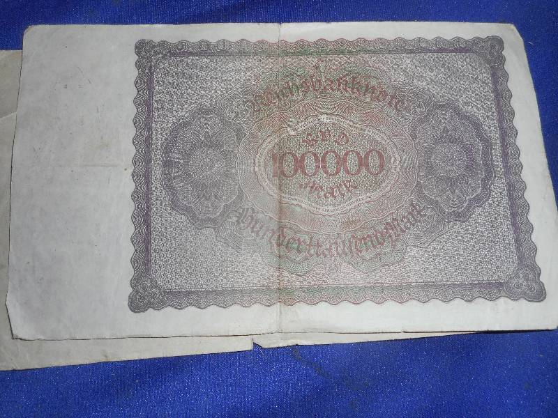 GERMAN 1000,000 DOLLAR BANK NOTE