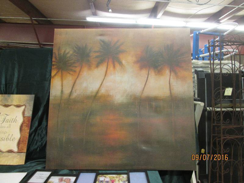 lot 14 image: Photo Frame, Canvas Painting, Wall ...