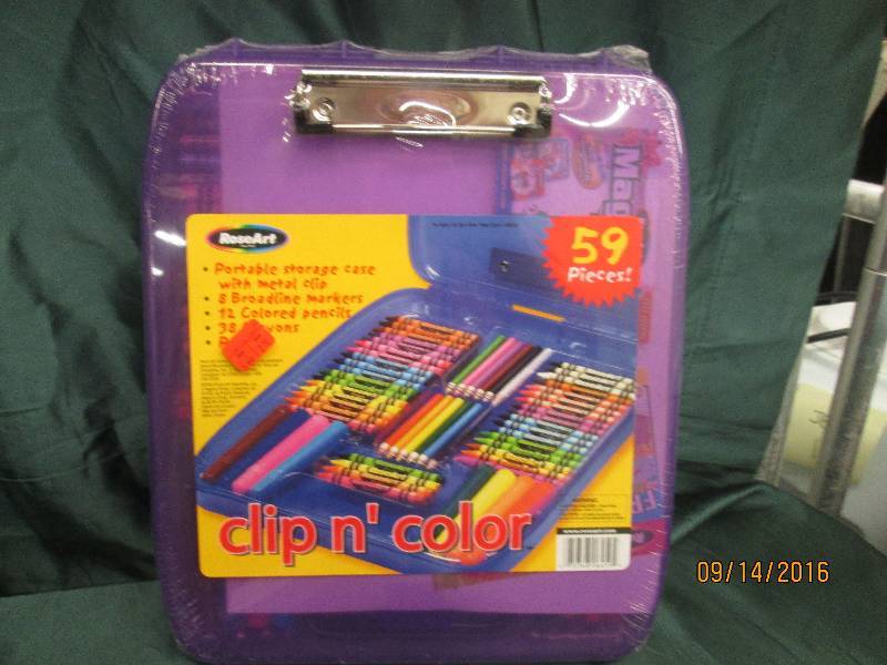 lot 41 image: Crayons, Pencils, Markers all in 1 ...