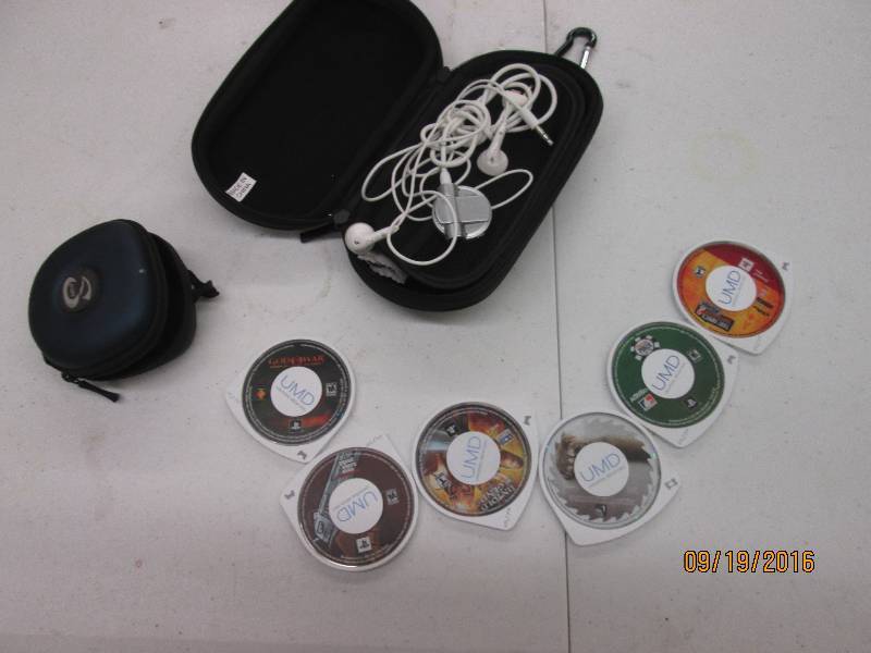 lot 55 image: 6 universal media disc playstaion g...